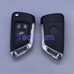 3 button remote flip key shell for Buick Excelle,Chevrolet Cavalier,Sail